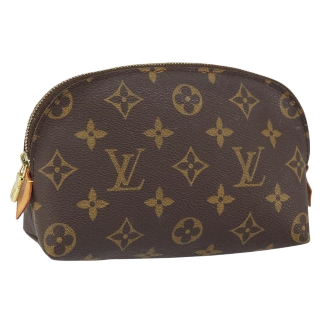 Monogram Canvas Cosmetic Pouch M43998 by Louis Vuitton PM: Monogram Canvas Cosmetic Pouch M43998 by Louis Vuitton PM This Louis Vuitton Monogram Pochette Cosmetic PM Pouch in the M43998 style features the iconic monogram canvas exterior. The pouch is made in 