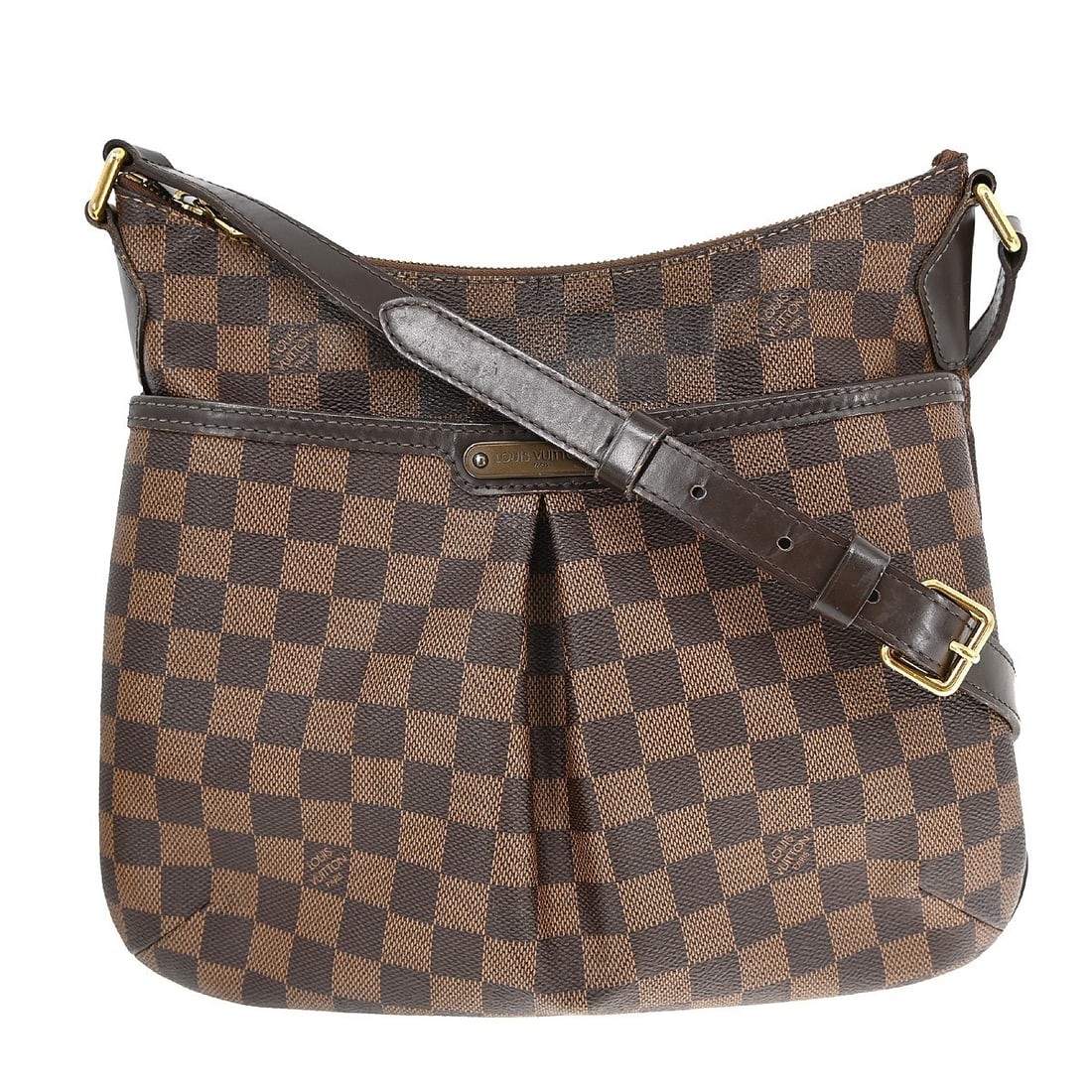 Louis Vuitton Bloomsbury PM Damier Canvas Brown Crossbody Bag N42251: Louis Vuitton Bloomsbury PM Damier Canvas Brown Crossbody Bag N42251 This Louis Vuitton Bloomsbury PM crossbody bag features the iconic Damier canvas leather in a brown check pattern. Designed for cas