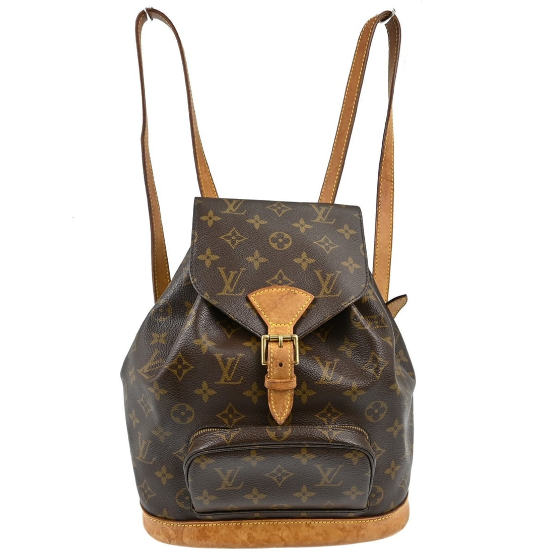Louis Vuitton Montsouris MM Monogram Canvas Medium Vintage Backpack: Louis Vuitton Montsouris MM Monogram Canvas Medium Vintage Backpack This Louis Vuitton Montsouris MM backpack features the classic Monogram canvas leather exterior and a medium-sized silhouette. The b