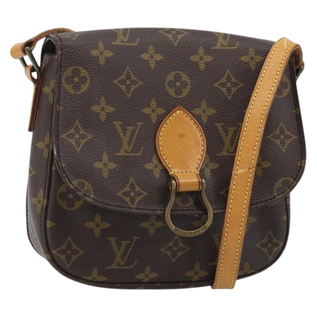 Louis Vuitton Saint Cloud MM Monogram Canvas Shoulder Bag M51243 Germany: Louis Vuitton Saint Cloud MM Monogram Canvas Shoulder Bag M51243 Germany This is a Louis Vuitton Monogram Saint Cloud MM shoulder bag crafted from signature monogram canvas and designed for women. The