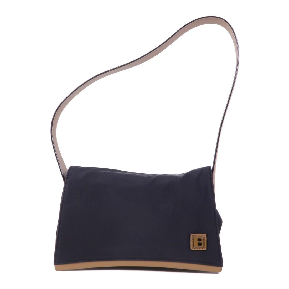BALLY Black Satin Shoulder Bag 7.1x4.3: BALLY Black Satin Shoulder Bag 7.1x4.3 This stylish BALLY shoulder bag is crafted from high-quality materials in a sleek black finish. The bag features a compact design, making it perfect for daily us