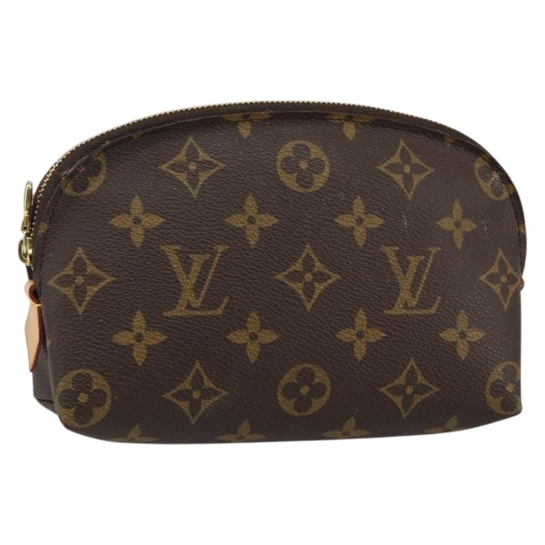 LOUIS VUITTON Monogram Pochette Cosmetic Pouch M43998 Spain Auth: LOUIS VUITTON Monogram Pochette Cosmetic Pouch M43998 Spain Auth Introducing the LOUIS VUITTON Monogram Pochette Cosmetic PM Pouch, a stylish and functional accessory crafted in Spain. This pouch feat