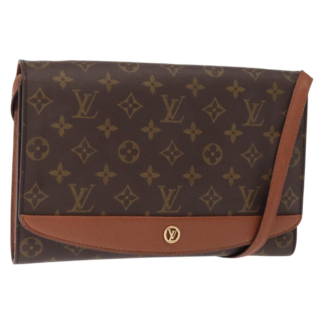 LOUIS VUITTON Monogram Bordeaux Shoulder Bag M51797 with Strap: LOUIS VUITTON Monogram Bordeaux Shoulder Bag M51797 with Strap This authentic LOUIS VUITTON Monogram Bordeaux 27 Shoulder Bag (M51797) showcases the iconic monogram canvas in a stylish design. Made in