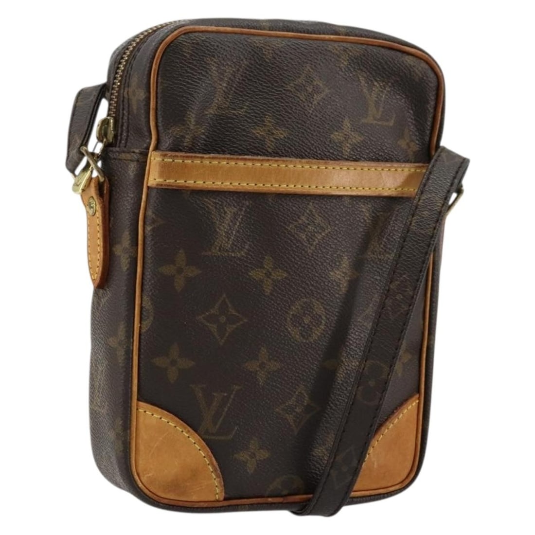 Louis Vuitton Danube Monogram Canvas Shoulder Bag M45266 (1 of 18)