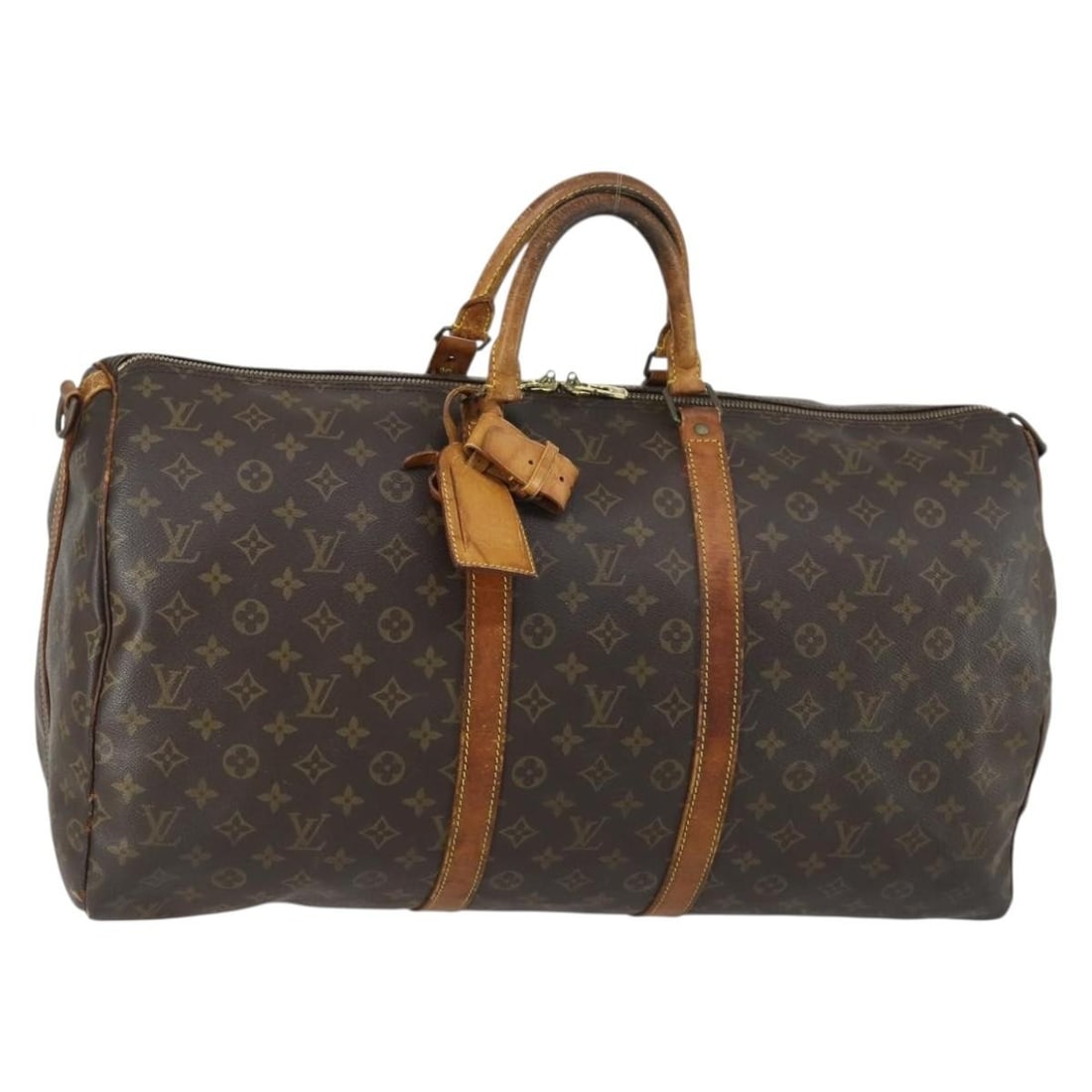 Louis Vuitton Keepall Bandouliere 55 Monogram Canvas Boston Bag M41414 France: Louis Vuitton Keepall Bandouliere 55 Monogram Canvas Boston Bag M41414 France This is a Louis Vuitton Monogram Keepall Bandouliere 55 Boston Bag, model M41414. The bag is crafted from monogram canvas 