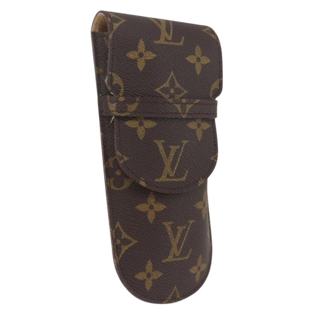 Monogram Canvas Etui Stilo Pen Holder by Louis Vuitton M62990: Monogram Canvas Etui Stilo Pen Holder by Louis Vuitton M62990 This Louis Vuitton Monogram Etui Stilo Pen Case is crafted from signature monogram canvas and features a classic monogram pattern. Designe