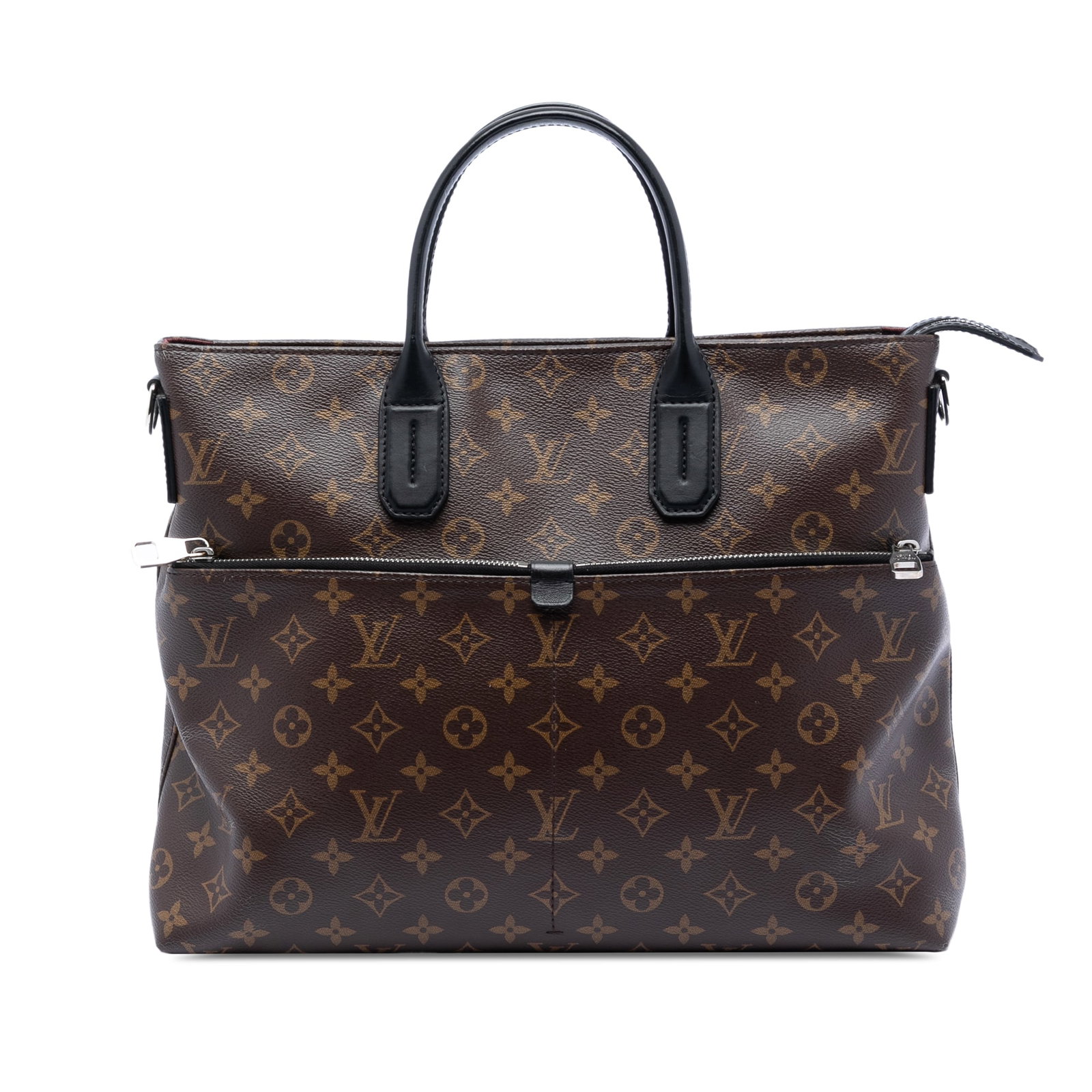 Louis Vuitton 7 Days A Week Monogram Macassar Brown Canvas Bag: Louis Vuitton 7 Days A Week Monogram Macassar Brown Canvas Bag The Louis Vuitton Monogram Macassar 7 Days A Week bag features the iconic monogram canvas with leather trim, flat leather handles, a top 