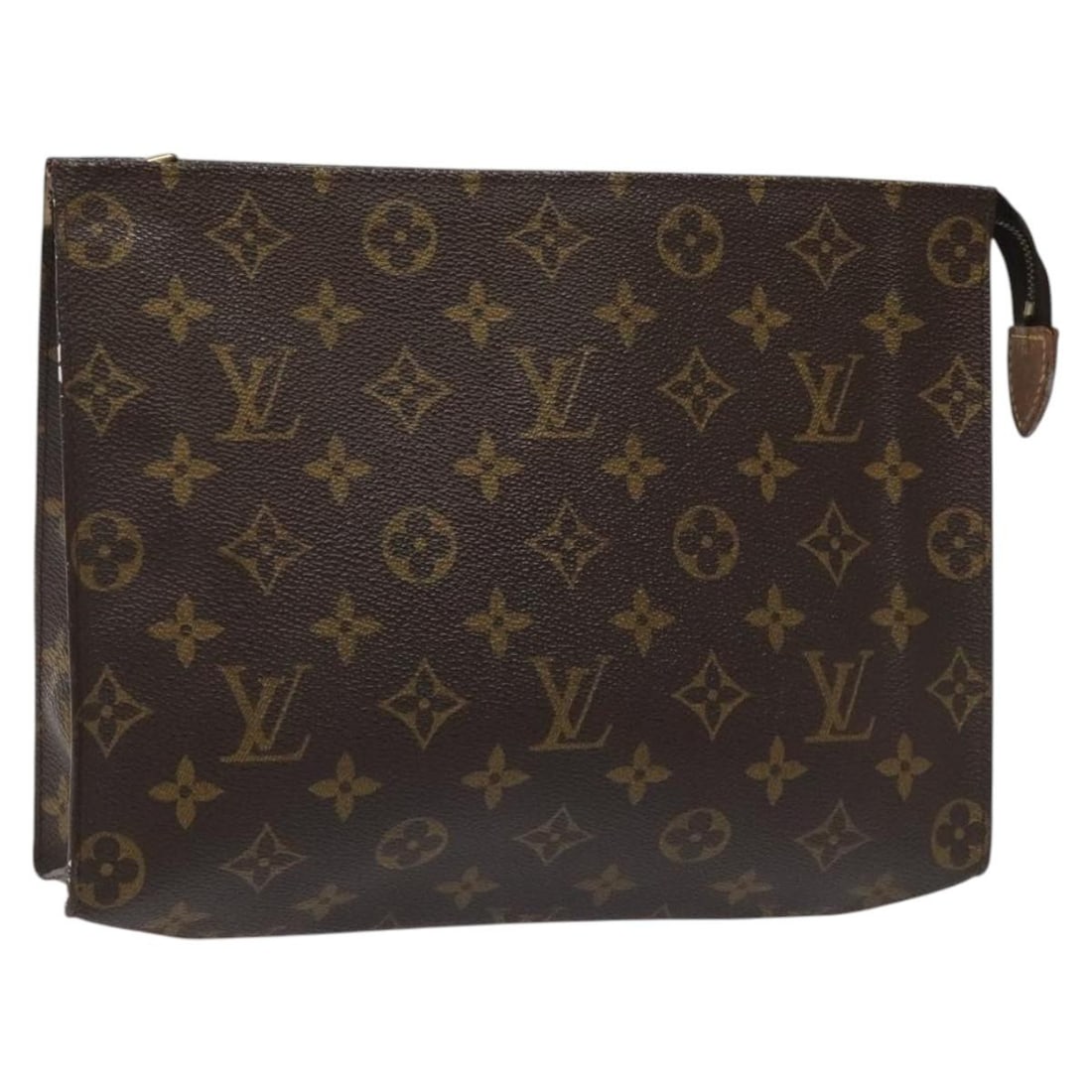 Louis Vuitton Monogram Canvas Poche Toilette 26 Women's Pouch M47542: Louis Vuitton Monogram Canvas Poche Toilette 26 Women's Pouch M47542 This Louis Vuitton Monogram Poche Toilette 26 pouch features the iconic monogram canvas exterior in a classic monogram color. Desig