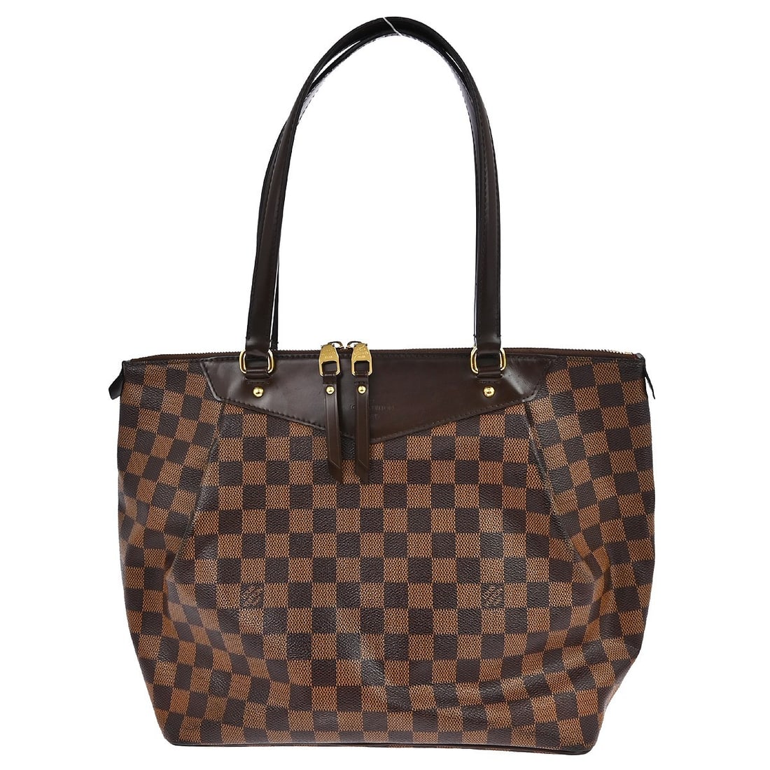 Louis Vuitton Westminster GM Damier Canvas Large Brown Shoulder Tote (1 of 15)
