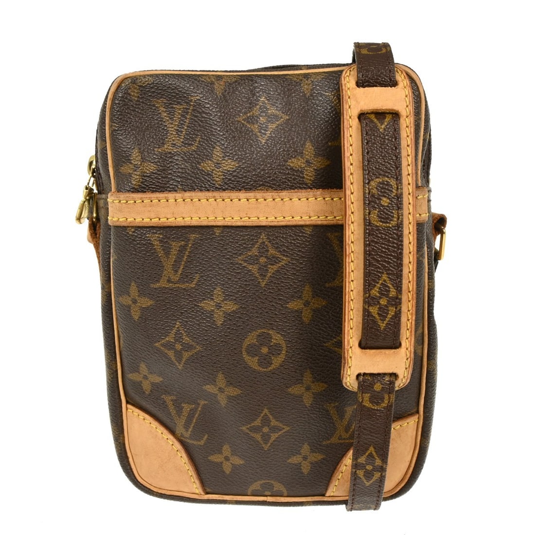 Louis Vuitton Danube Monogram Canvas Crossbody Shoulder Bag M45266 (1 of 13)