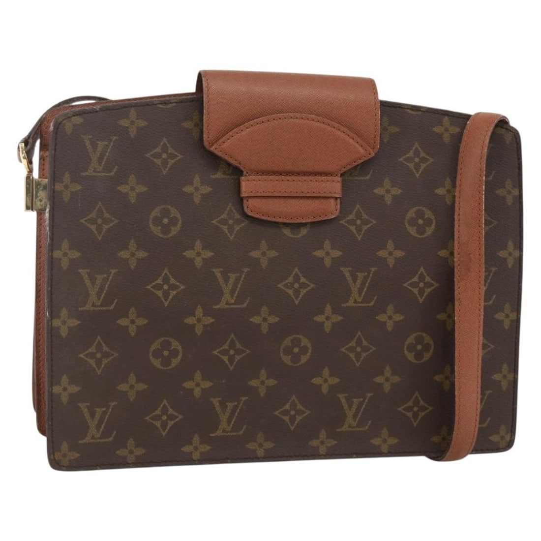 Monogram Canvas Kurcell Shoulder Bag by Louis Vuitton M51375: Monogram Canvas Kurcell Shoulder Bag by Louis Vuitton M51375 This is a Louis Vuitton Monogram Kurcell Shoulder Bag, crafted from signature monogram canvas and designed for women. The bag features a sp