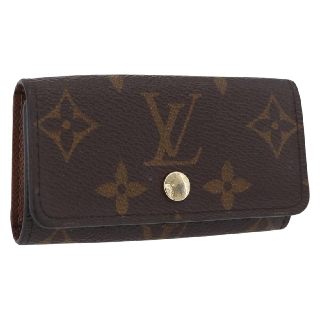 Monogram Canvas Multicles 4 Key Holder M62631 by Louis Vuitton: Monogram Canvas Multicles 4 Key Holder M62631 by Louis Vuitton This Louis Vuitton Monogram Multicles 4 Key Case is crafted from the brand's iconic monogram canvas. Designed for women, it features a se