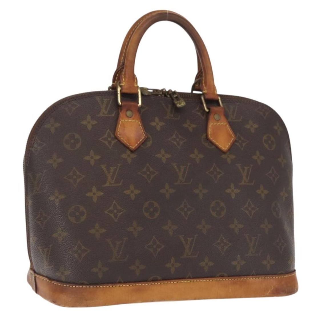 Louis Vuitton Alma Monogram Canvas M51130 France Handbag: Louis Vuitton Alma Monogram Canvas M51130 France Handbag This Louis Vuitton Alma handbag features the iconic Monogram canvas with a classic structured silhouette. The bag is crafted in France and show
