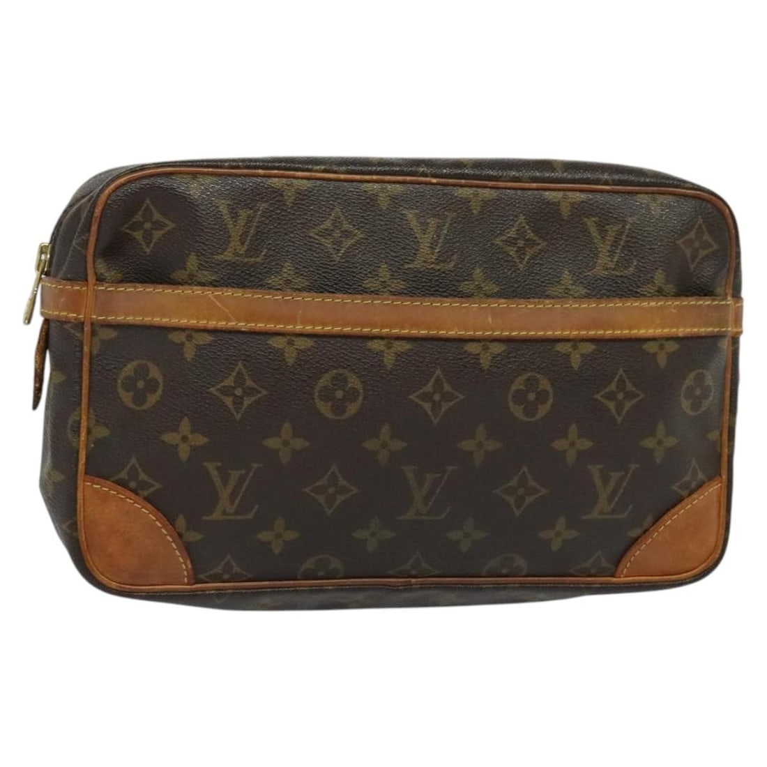 Louis Vuitton Compiegne 28 Monogram Canvas Women's Clutch Bag M51845: Louis Vuitton Compiegne 28 Monogram Canvas Women's Clutch Bag M51845 This Louis Vuitton Compiegne 28 clutch bag features the iconic Monogram Canvas exterior in the classic Monogram color. Designed for