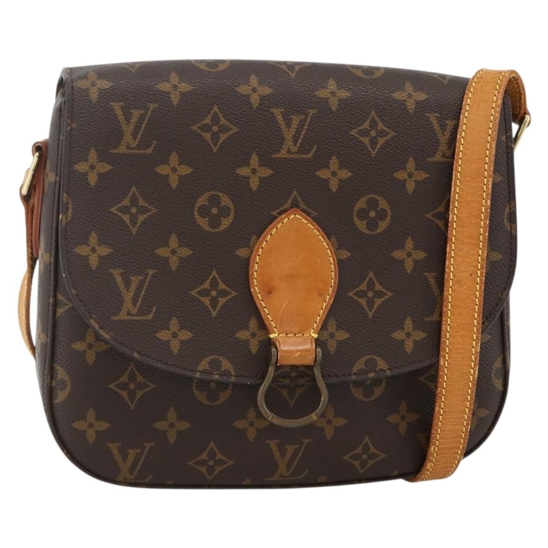 Louis Vuitton Saint Cloud GM Monogram Canvas Shoulder Bag M51242 France: Louis Vuitton Saint Cloud GM Monogram Canvas Shoulder Bag M51242 France This Louis Vuitton Monogram Saint Cloud GM Shoulder Bag features the signature monogram canvas and is designed for women. The ba