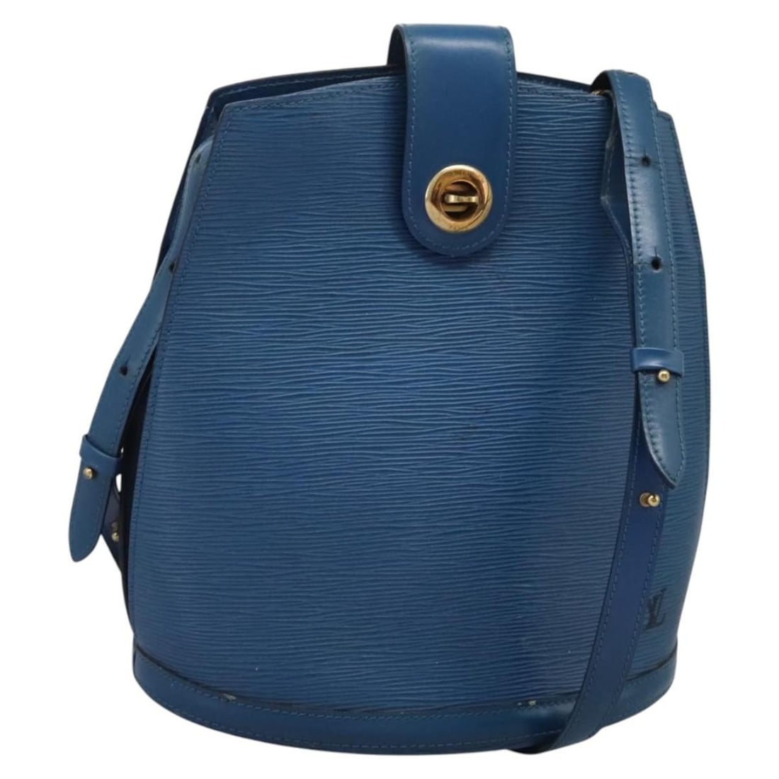 Blue Epi Leather Cluny Shoulder Bag by Louis Vuitton M52255: Blue Epi Leather Cluny Shoulder Bag by Louis Vuitton M52255 This Louis Vuitton Epi Cluny shoulder bag features blue Epi leather and a structured silhouette. Designed for women, it offers a spacious ma