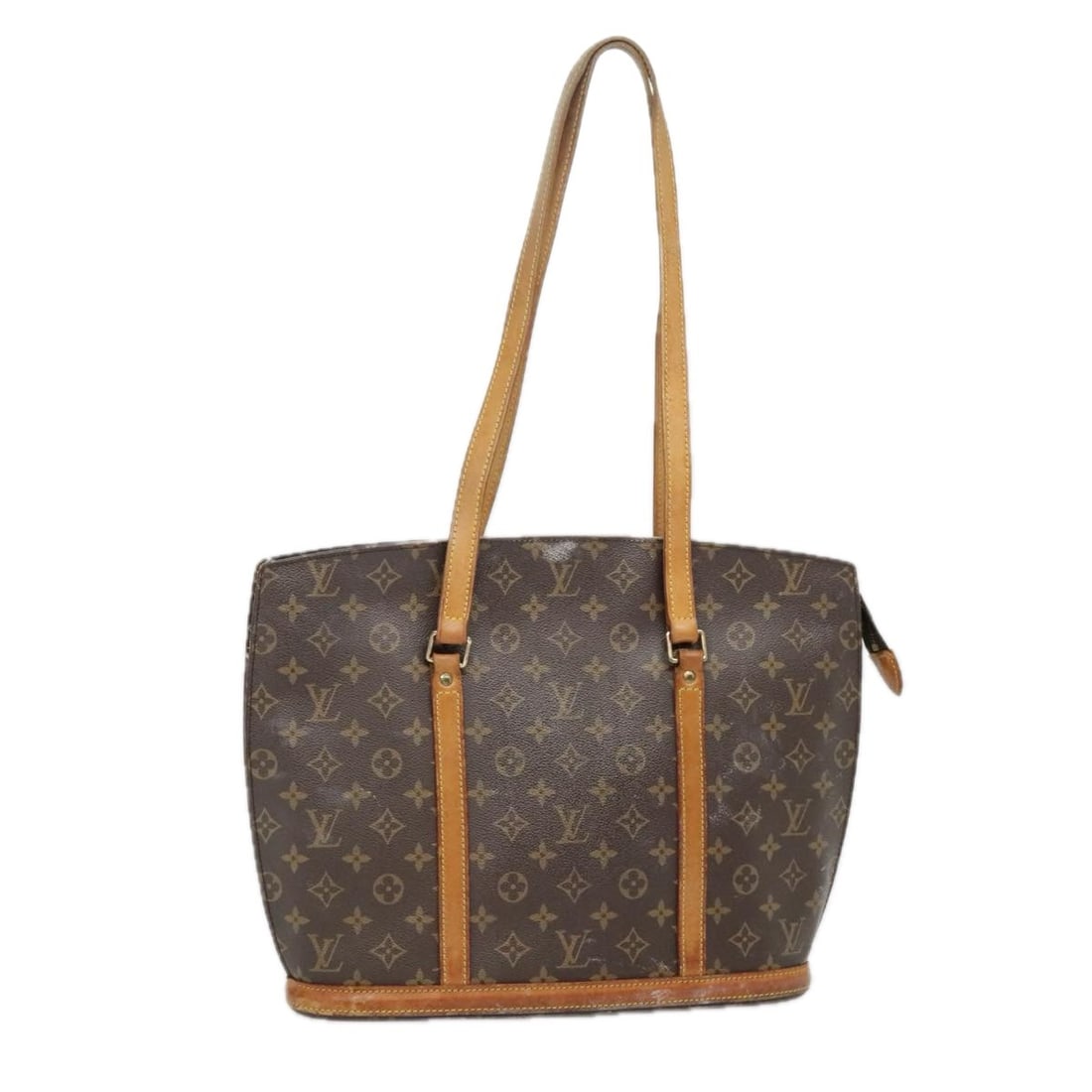 Monogram Canvas Babylone Tote by Louis Vuitton M51102: Monogram Canvas Babylone Tote by Louis Vuitton M51102 This Louis Vuitton Babylone tote bag features the brand's iconic monogram canvas exterior and is designed for women. The bag has a spacious interi