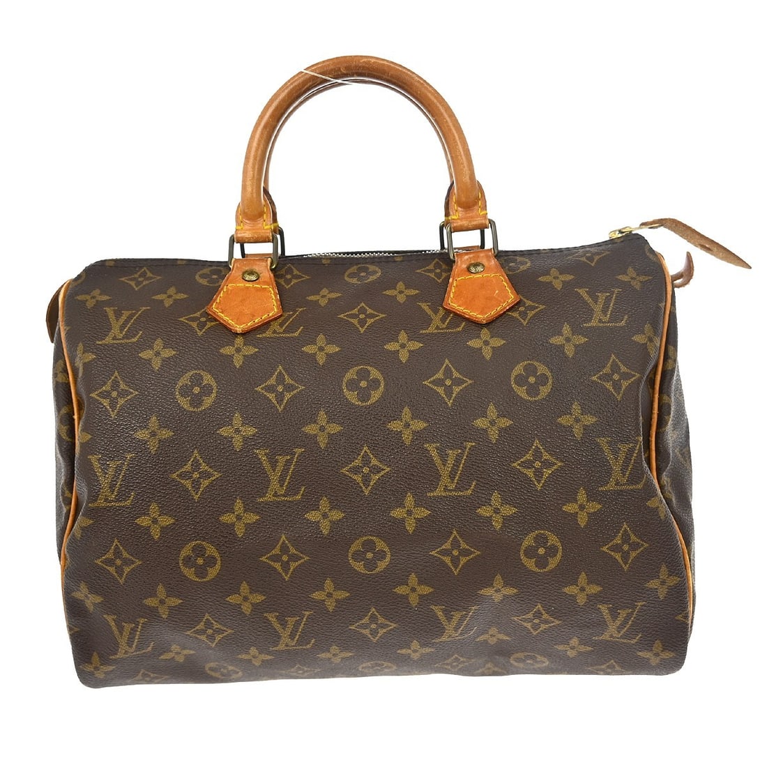 Louis Vuitton Speedy 30 Monogram Canvas Satchel Bag M41526: Louis Vuitton Speedy 30 Monogram Canvas Satchel Bag M41526 The Louis Vuitton Speedy 30 is a medium-sized satchel crafted from signature monogram canvas with leather double handles. It features a zip c