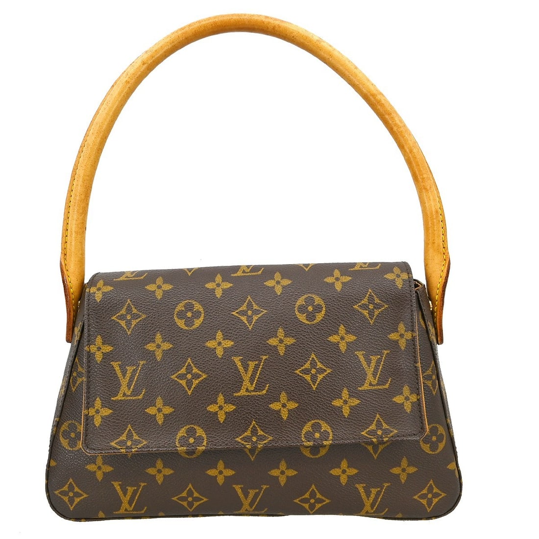 Louis Vuitton Mini Looping Monogram Canvas Top Handle Bag Brown M51147 (1 of 16)