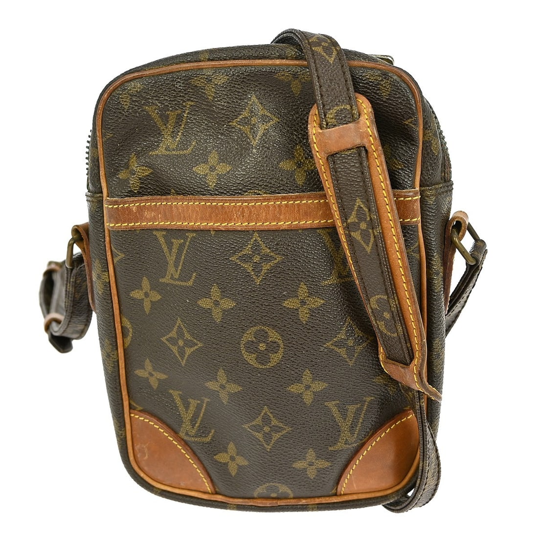 Louis Vuitton Danube Monogram Canvas Crossbody Shoulder Bag M45266: Louis Vuitton Danube Monogram Canvas Crossbody Shoulder Bag M45266 Discover the timeless elegance of the Louis Vuitton Danube Crossbody Shoulder Bag, a perfect blend of style and functionality. Crafte