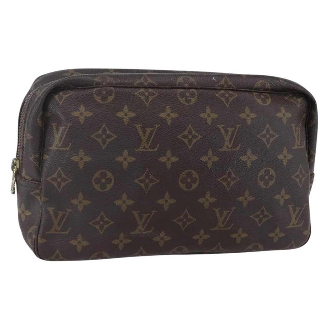 LOUIS VUITTON Monogram Trousse Toilette 28 Clutch Bag M47522 Auth: LOUIS VUITTON Monogram Trousse Toilette 28 Clutch Bag M47522 Auth The LOUIS VUITTON Monogram Trousse Toilette 28 Clutch Bag is a stylish accessory crafted from premium Monogram Canvas, showcasing the 