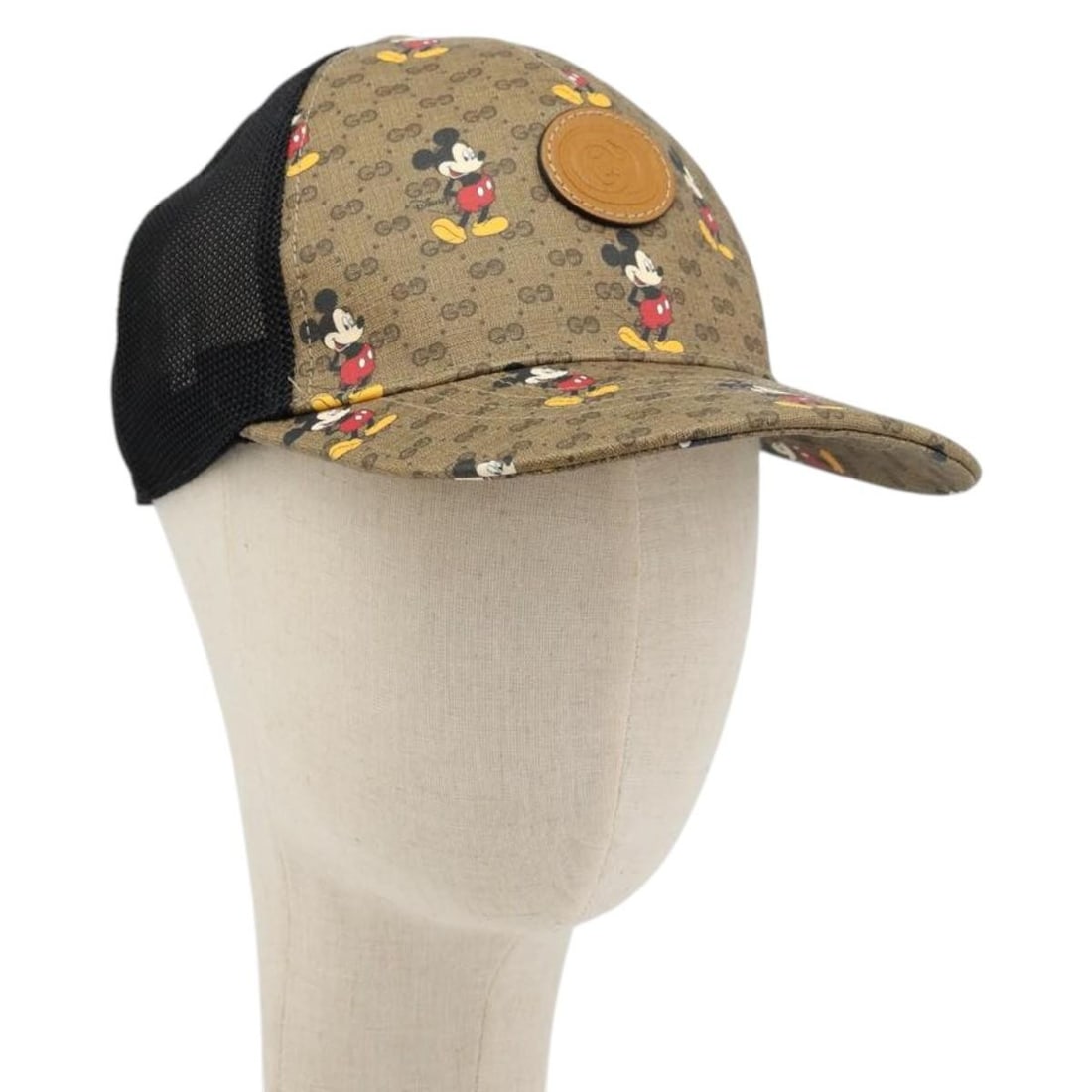 Gucci Mickey Mouse Micro GG Supreme PVC Beige Cap 602979 (1 of 18)