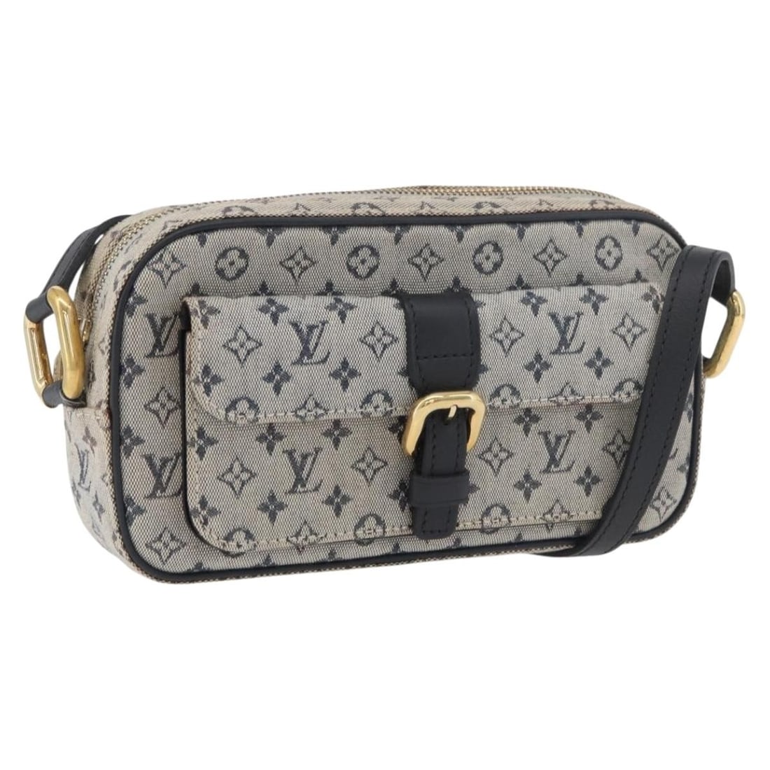Louis Vuitton Mini Juliet MM blue monogram canvas shoulder bag M92004: Louis Vuitton Mini Juliet MM blue monogram canvas shoulder bag M92004 This Louis Vuitton Monogram Mini Juliet MM Shoulder Bag in blue features the signature Monogram Mini Canvas exterior. Designed for