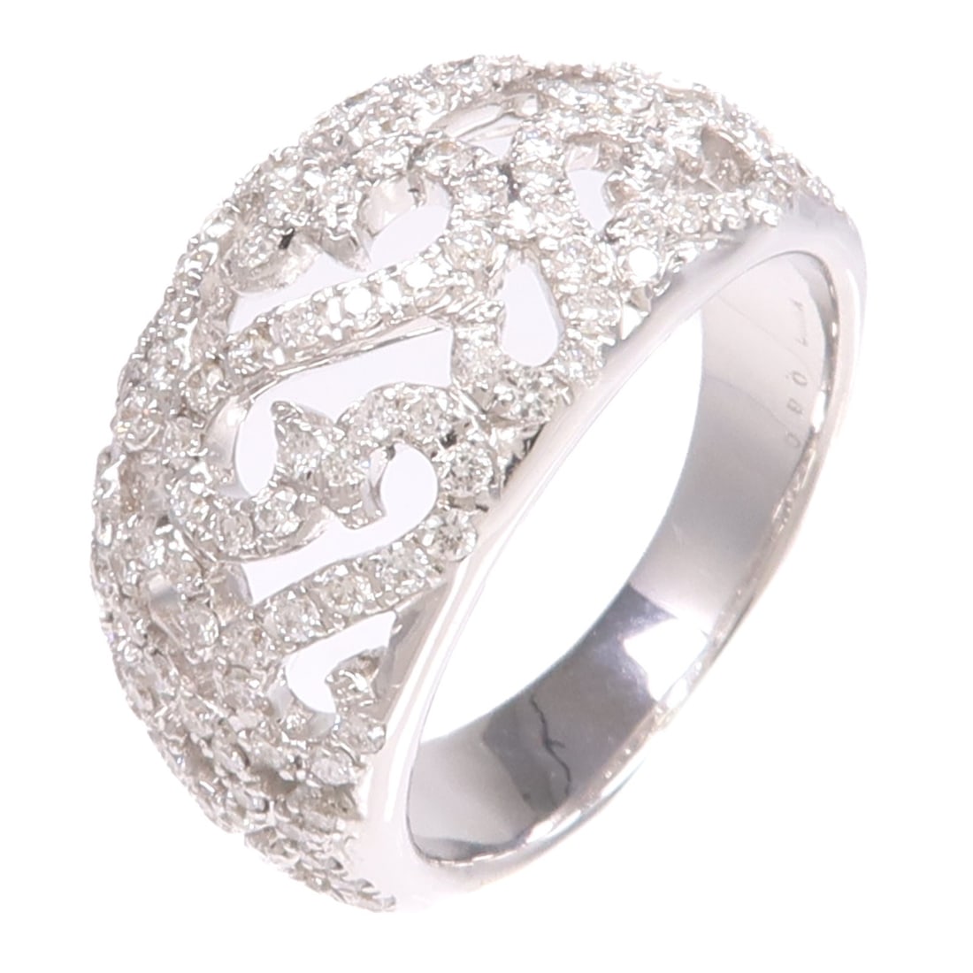 JEWELRY Diamond 18K White Gold Ring Size 7.25: JEWELRY Diamond 18K White Gold Ring Size 7.25 This elegant ring features a sparkling diamond set in 18K white gold. Designed for women, the ring is sized at US 7.25 and showcases a classic, refined st