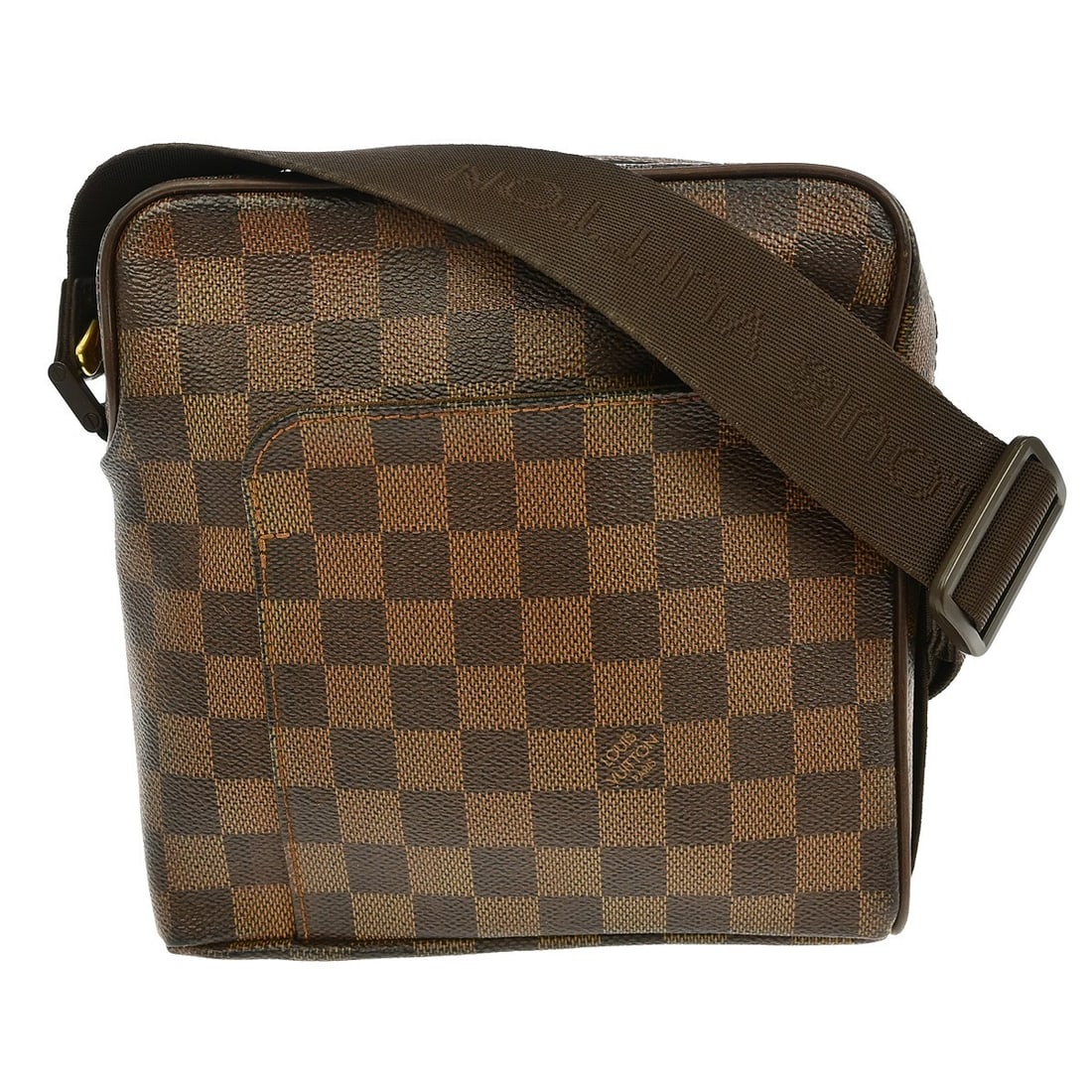 Louis Vuitton Olaf PM Damier Crossbody Bag Brown (1 of 9)