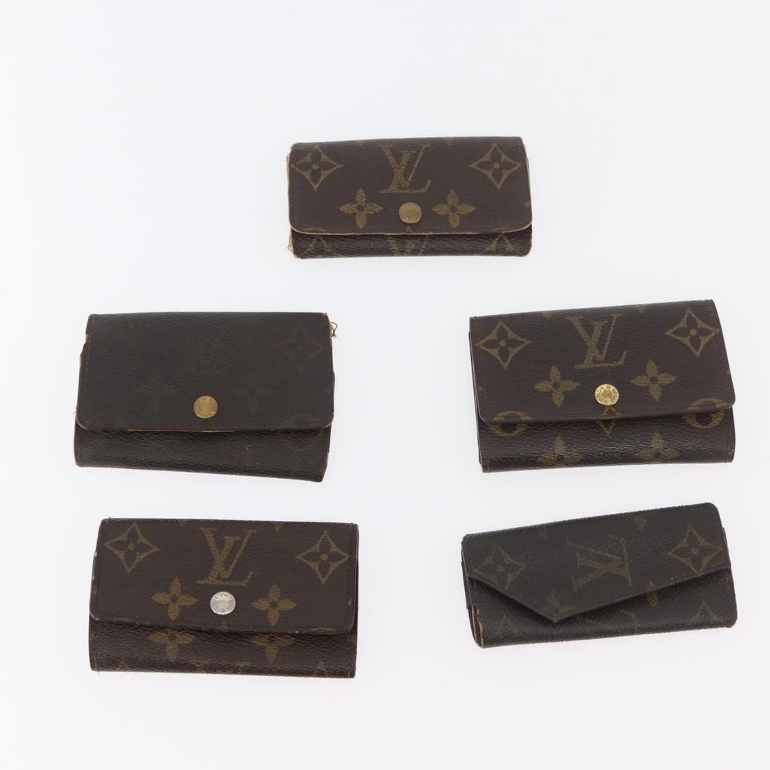 Louis Vuitton Monogram Canvas Key Case Set - 10