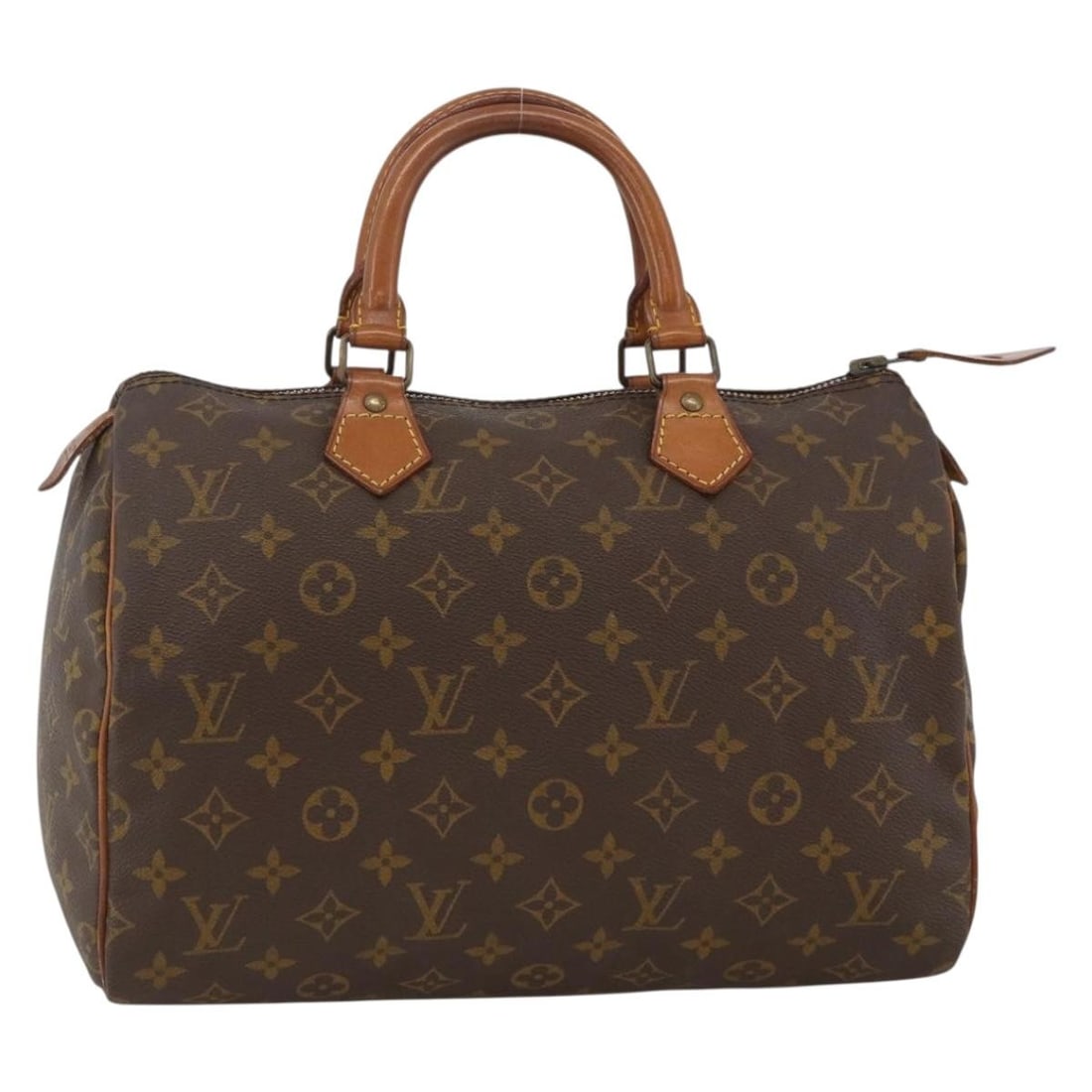Louis Vuitton Speedy 30 Monogram Canvas Women's Handbag M41526 France: Louis Vuitton Speedy 30 Monogram Canvas Women's Handbag M41526 France This Louis Vuitton Speedy 30 handbag features the classic Monogram canvas exterior with natural leather trim. Designed for women, 