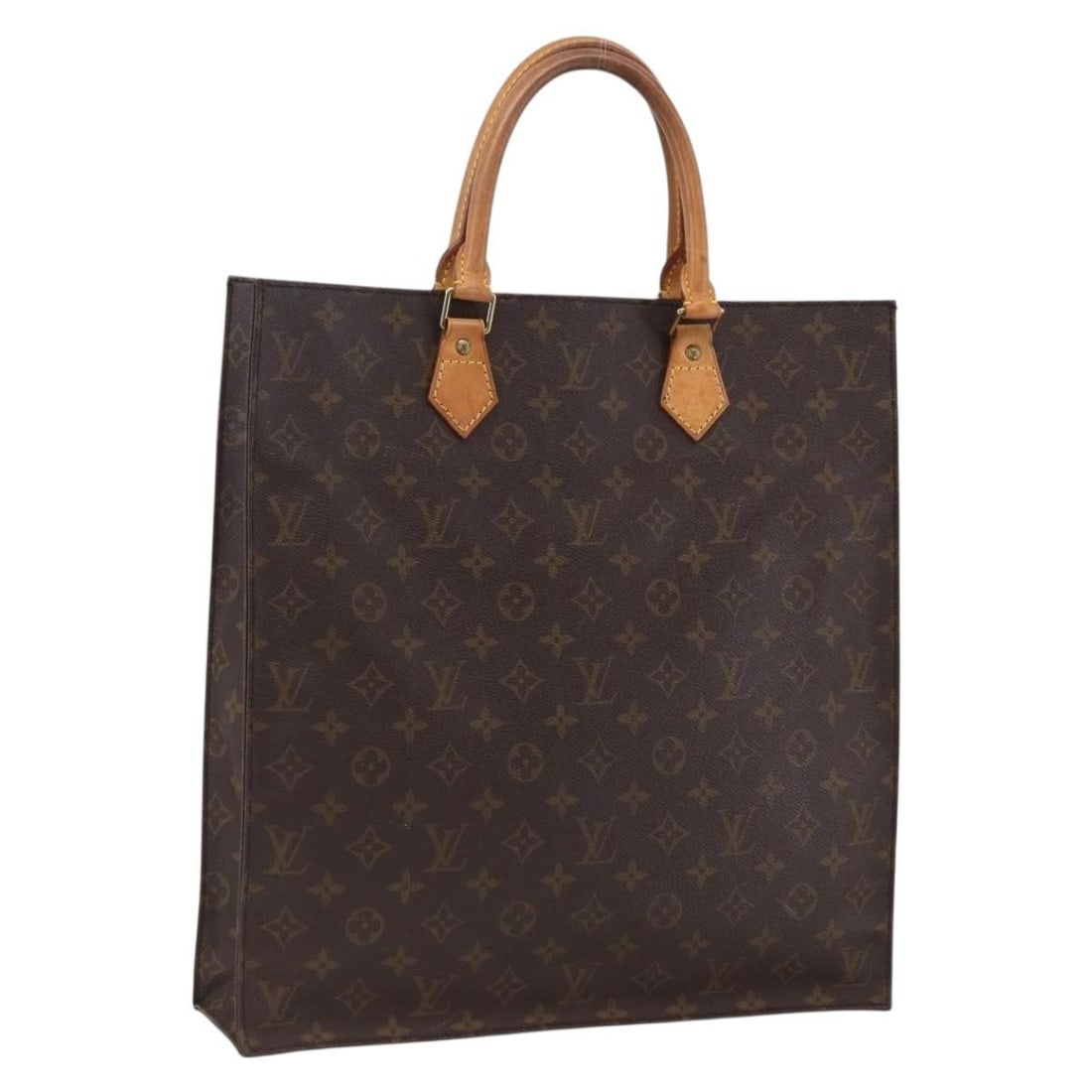 Louis Vuitton Sac Plat Monogram Canvas M51140 Women's Tote Bag France: Louis Vuitton Sac Plat Monogram Canvas M51140 Women's Tote Bag France This Louis Vuitton Monogram Sac Plat handbag features the iconic monogram canvas exterior, designed for women. The bag is made in 