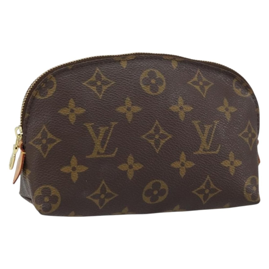 Monogram Canvas Louis Vuitton Pochette Cosmetic PM Pouch M43998: Monogram Canvas Louis Vuitton Pochette Cosmetic PM Pouch M43998 This Louis Vuitton Monogram Pochette Cosmetic PM Pouch features the signature Monogram Canvas exterior and is crafted in Spain. The pouc