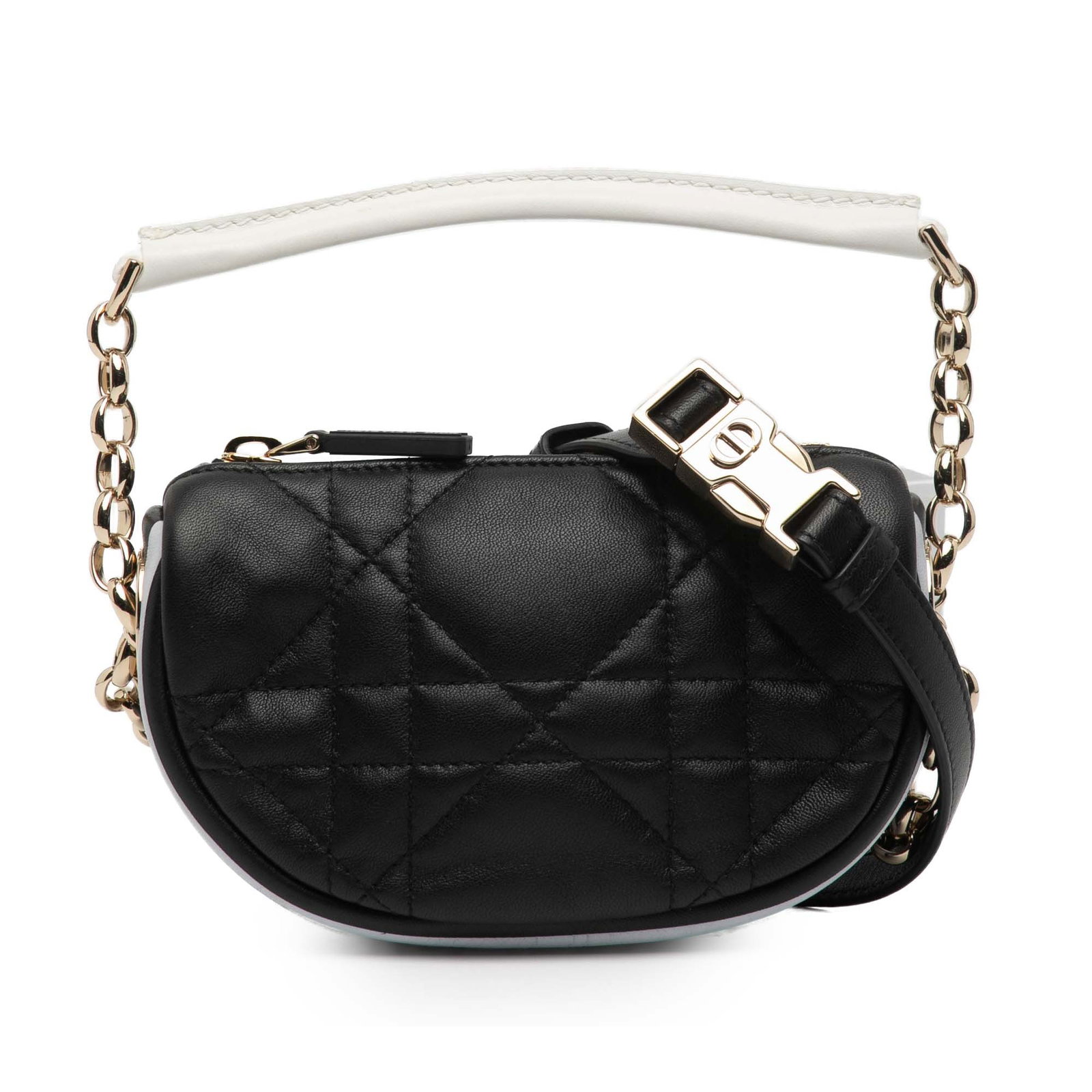 Dior Micro Lambskin Cannage Vibe Satchel Black Leather: Dior Micro Lambskin Cannage Vibe Satchel Black Leather Introducing the Micro Lambskin Cannage Dior Vibe Satchel, a luxurious accessory that epitomizes elegance and functionality. This exquisite bag is