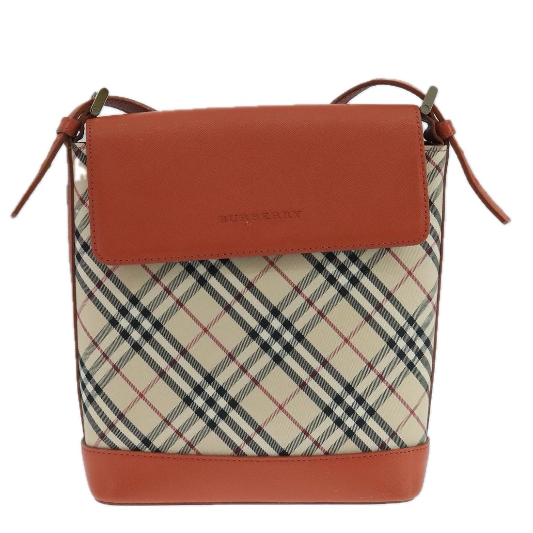 Burberry Nova Check Beige Canvas and Leather Shoulder Bag: Burberry Nova Check Beige Canvas and Leather Shoulder Bag This Burberry Nova check shoulder bag features a classic beige canvas exterior with leather accents. Designed for women, it offers a practical