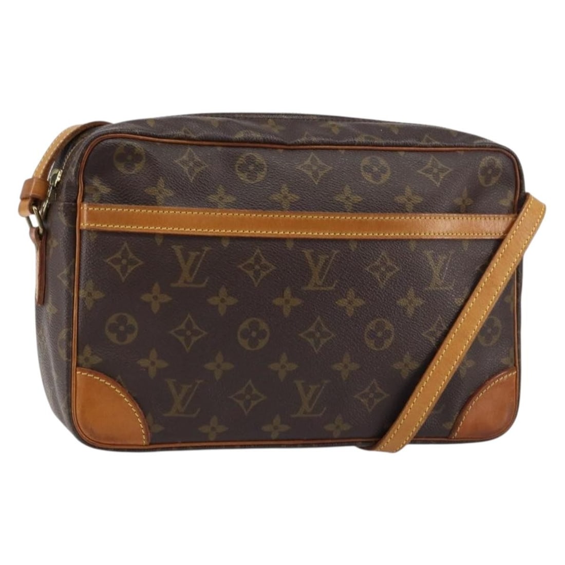 LOUIS VUITTON Monogram Trocadero 30 Shoulder Bag M51272 Auth: LOUIS VUITTON Monogram Trocadero 30 Shoulder Bag M51272 Auth The LOUIS VUITTON Monogram Trocadero 30 Shoulder Bag is a stylish accessory that combines luxury and functionality. Crafted in France from 