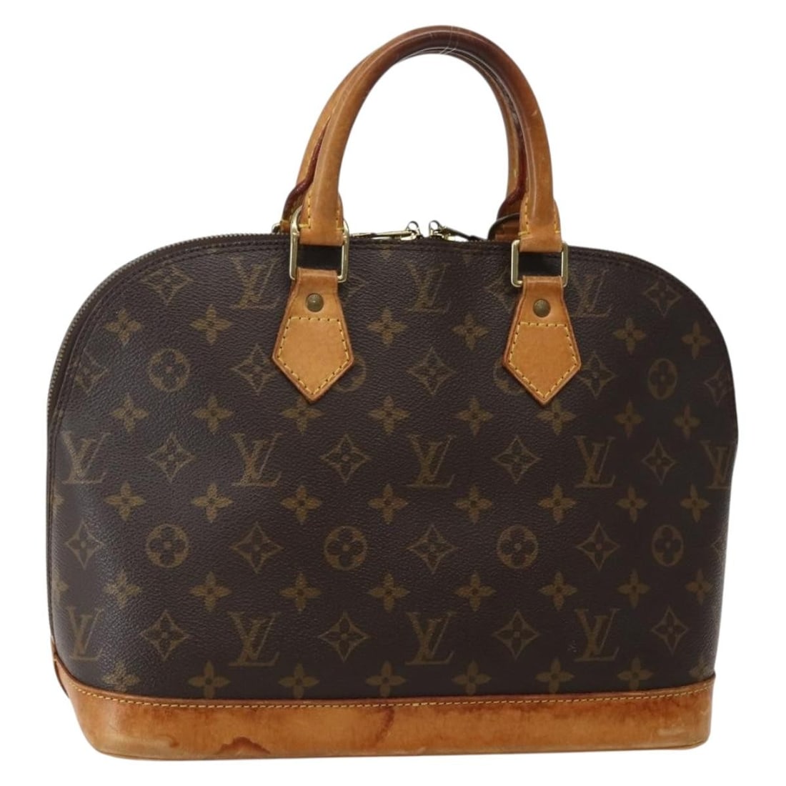 LOUIS VUITTON Monogram Alma Hand Bag M51130 Auth BA0958 France: LOUIS VUITTON Monogram Alma Hand Bag M51130 Auth BA0958 France This authentic LOUIS VUITTON Monogram Alma Hand Bag (M51130) epitomizes classic elegance and functionality. Crafted from durable Monogram