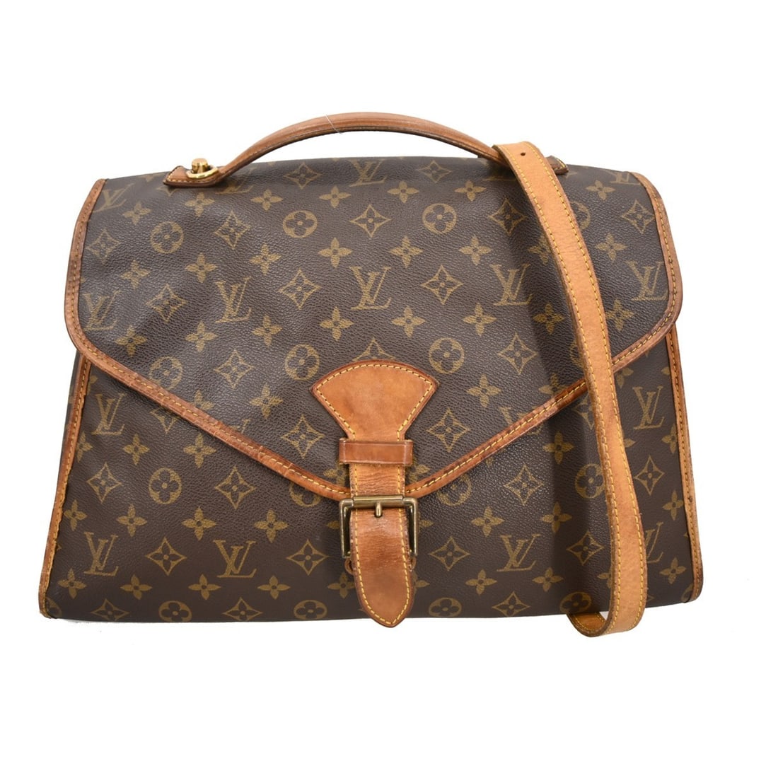 Louis Vuitton Beverly GM Monogram Canvas 2 Way Shoulder Handbag M51121: Louis Vuitton Beverly GM Monogram Canvas 2 Way Shoulder Handbag M51121 This Louis Vuitton Beverly 41 2-way handbag features the signature Monogram canvas leather exterior and a medium-sized structure.