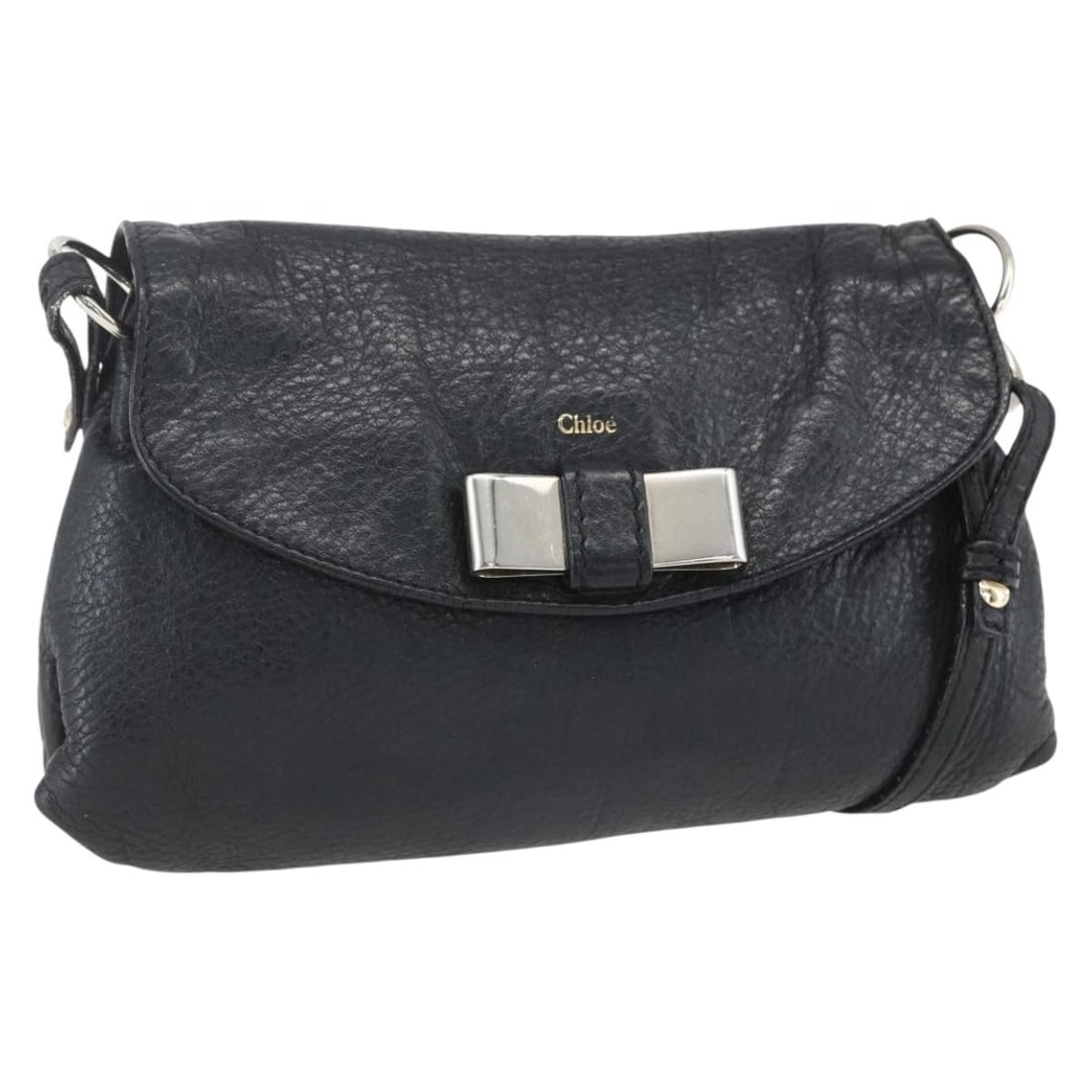 Chloe Lily 2way Shoulder Bag Black Leather Gold Hardware Auth BA8216: Chloe Lily 2way Shoulder Bag Black Leather Gold Hardware Auth BA8216 Introducing the Chloe Lily Shoulder Bag, a stylish and functional accessory crafted from premium leather. This elegant shoulder bag