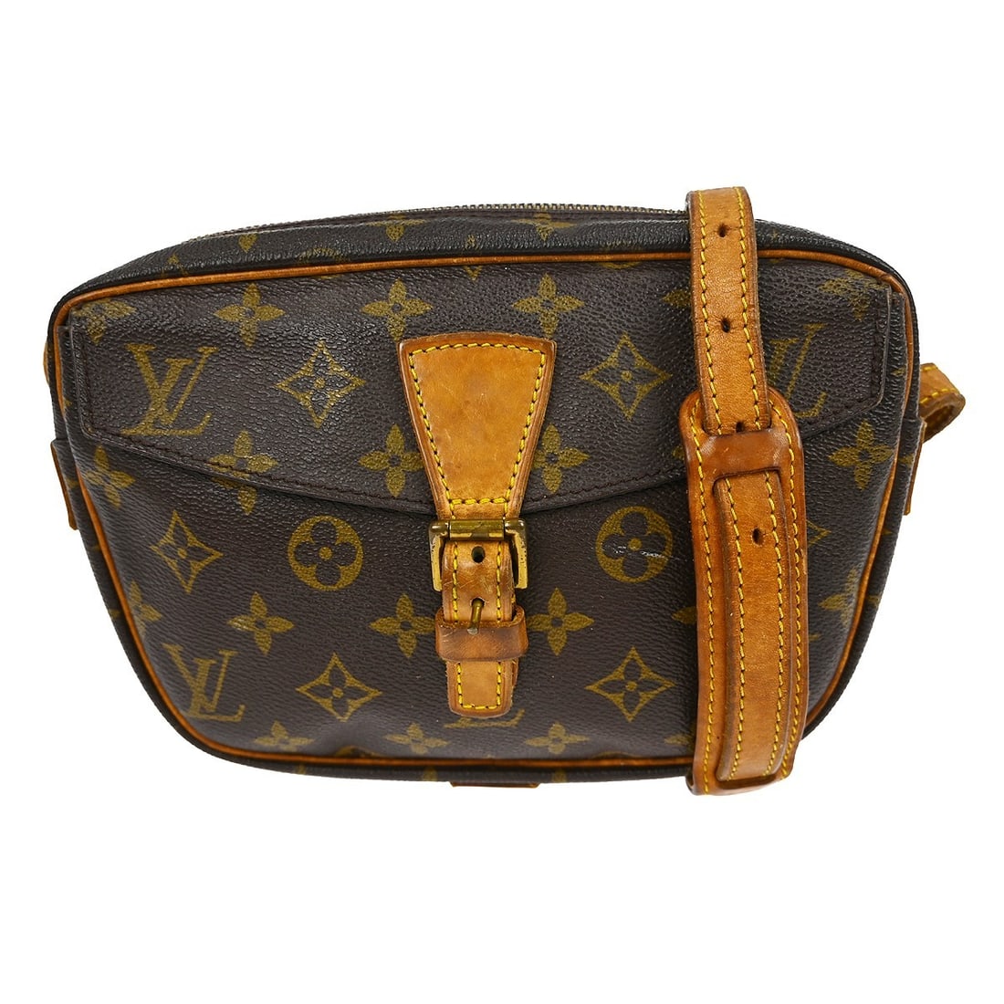 Louis Vuitton Jeune Fille PM Monogram Canvas Crossbody Shoulder Bag: Louis Vuitton Jeune Fille PM Monogram Canvas Crossbody Shoulder Bag This Louis Vuitton Jeune Fille PM shoulder bag features the iconic Monogram canvas and is designed for unisex adults. The bag has a 