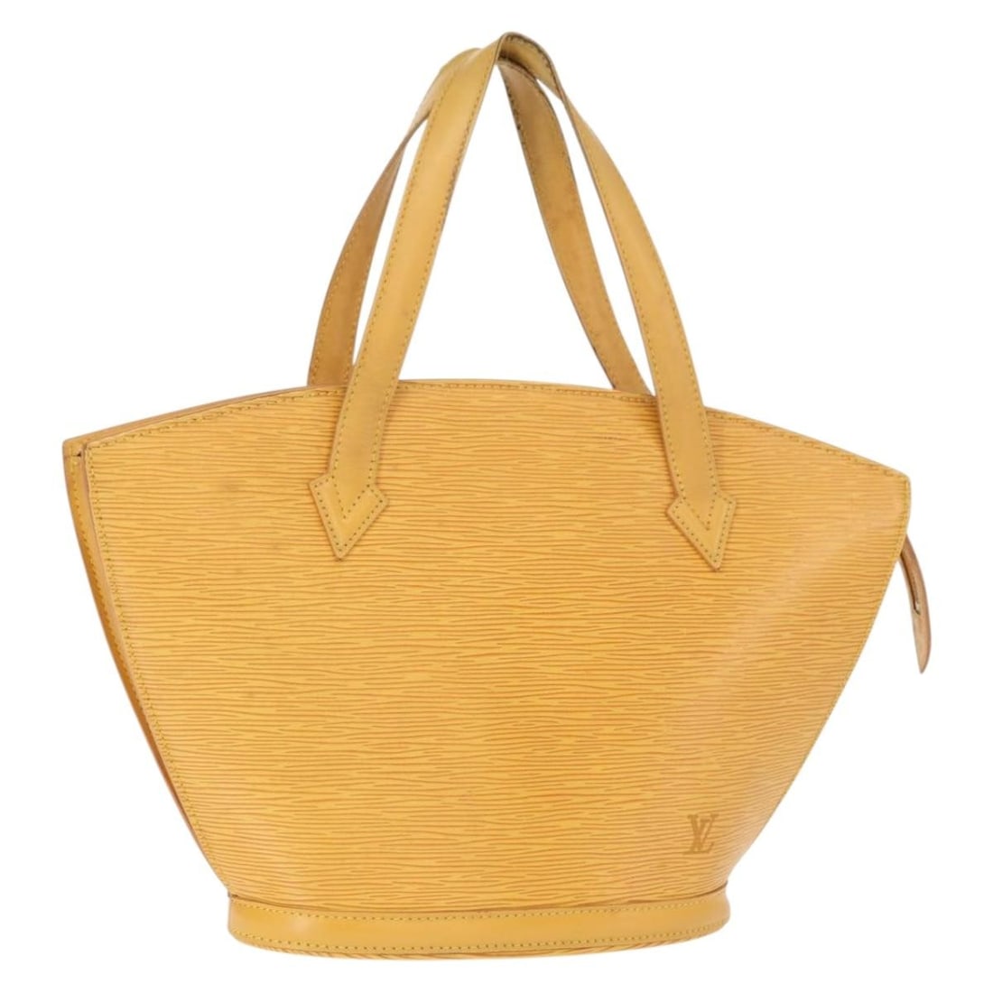 LOUIS VUITTON Epi Leather Saint Jacques Hand Bag Yellow M52279 Auth: LOUIS VUITTON Epi Leather Saint Jacques Hand Bag Yellow M52279 Auth Introducing the LOUIS VUITTON Epi Saint Jacques Hand Bag, a luxurious accessory crafted from high-quality Epi leather in a vibrant y