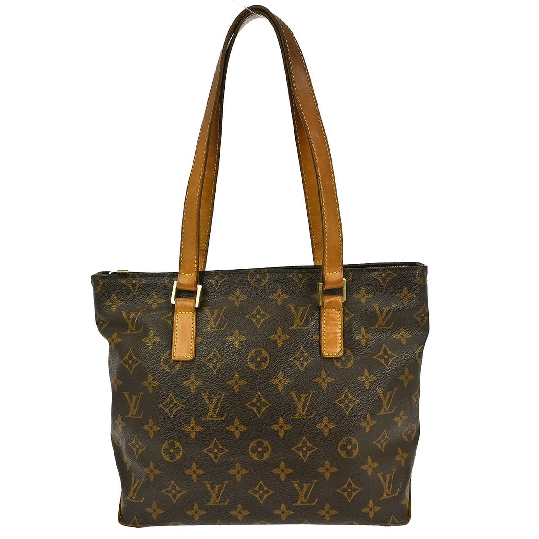 Louis Vuitton Cabas Piano Monogram Canvas Medium Tote Bag M51148: Louis Vuitton Cabas Piano Monogram Canvas Medium Tote Bag M51148 This Louis Vuitton Cabas Piano tote bag features the iconic monogram canvas leather exterior and is designed with double beige handles 