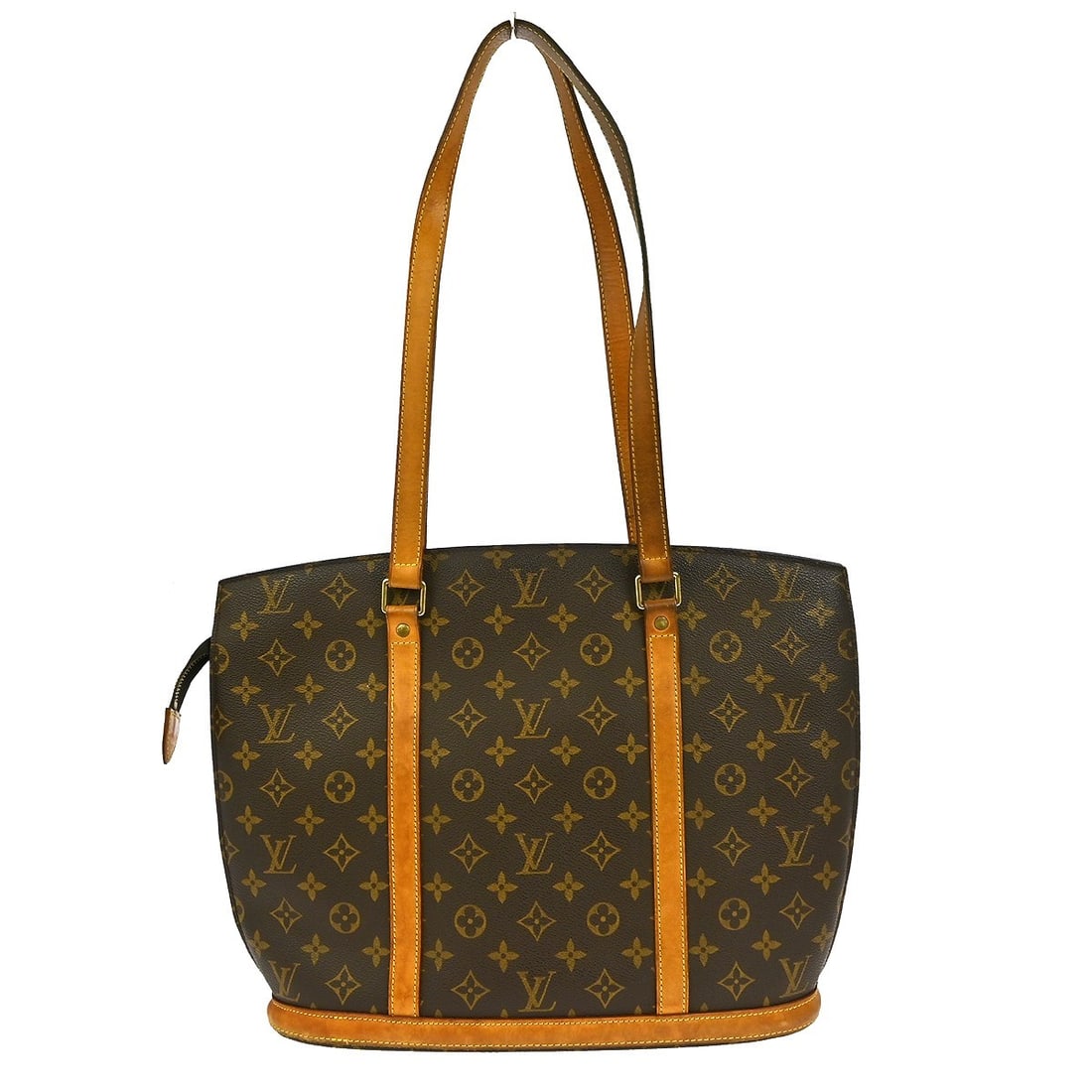 Louis Vuitton Babylone Monogram Canvas Tote Bag M51102: Louis Vuitton Babylone Monogram Canvas Tote Bag M51102 This Louis Vuitton Monogram Babylone Shoulder Tote Bag features the iconic monogram canvas leather in a classic brown color. Designed with double
