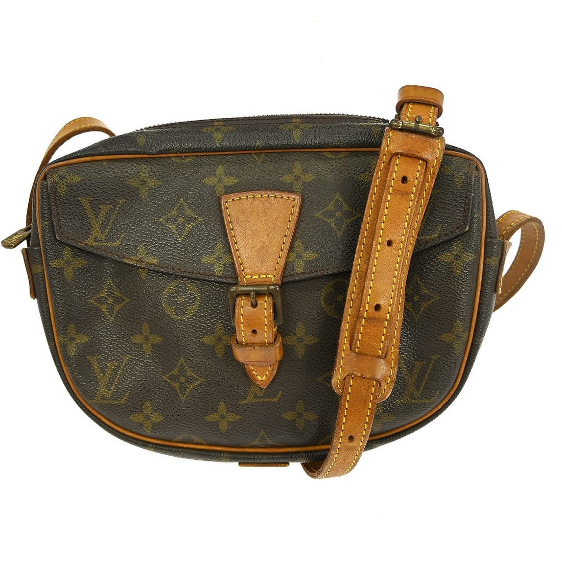 Louis Vuitton Jeune Fille PM Monogram Canvas Small Vintage Shoulder Bag: Louis Vuitton Jeune Fille PM Monogram Canvas Small Vintage Shoulder Bag This Louis Vuitton Jeune Fille PM shoulder bag features the iconic monogram canvas exterior and a practical crossbody strap in b