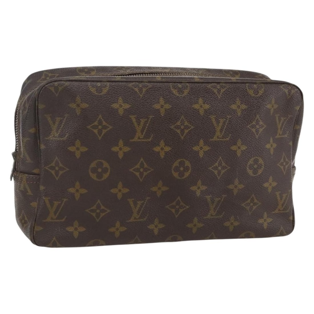 Louis Vuitton Monogram Canvas Trousse Toilette 28 Women's Clutch Bag M47522: Louis Vuitton Monogram Canvas Trousse Toilette 28 Women's Clutch Bag M47522 This Louis Vuitton Monogram Trousse Toilette 28 clutch bag features the iconic monogram canvas exterior and is designed for 