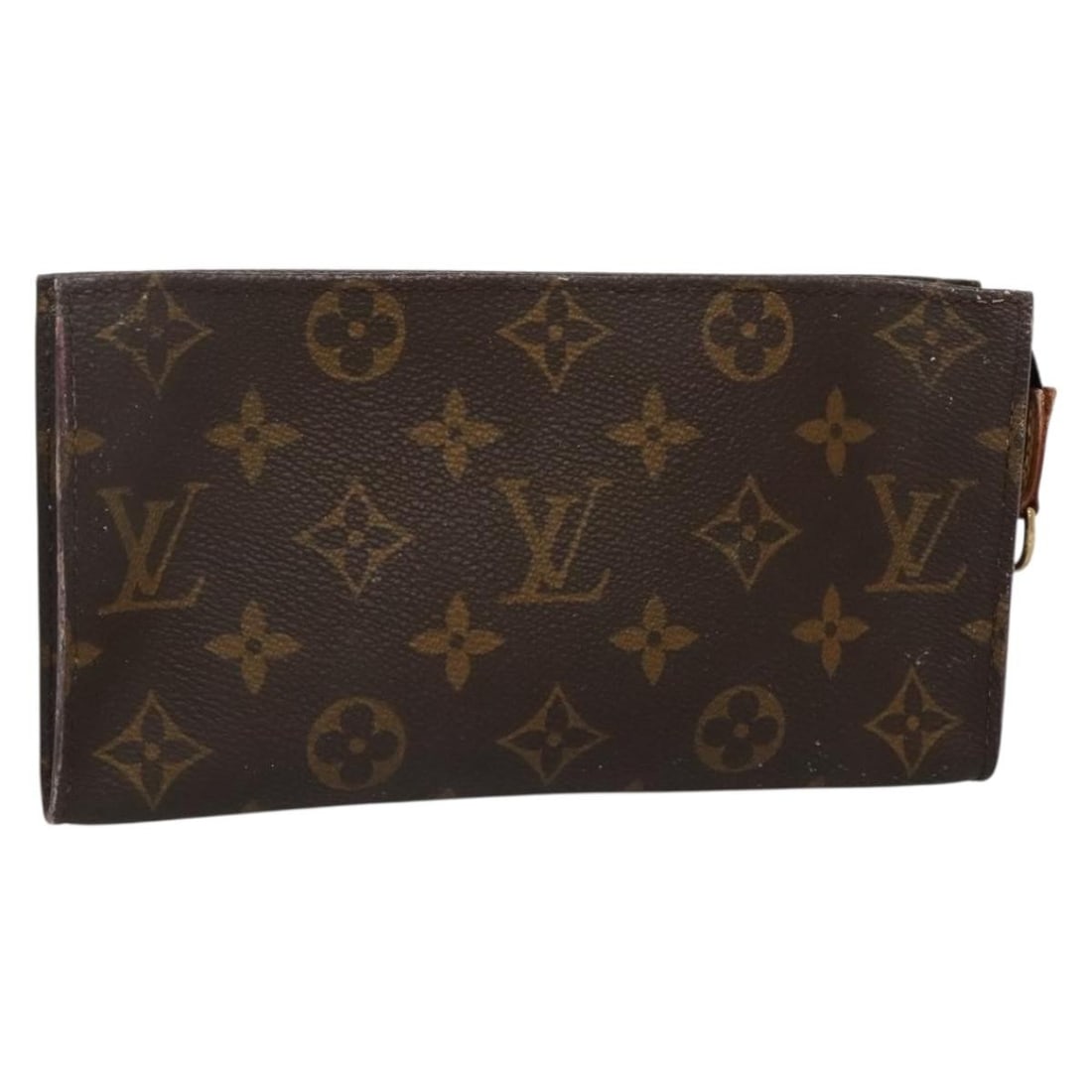 LOUIS VUITTON Monogram Canvas Bucket GM Accessory Pouch Auth FL0989 (1 of 17)