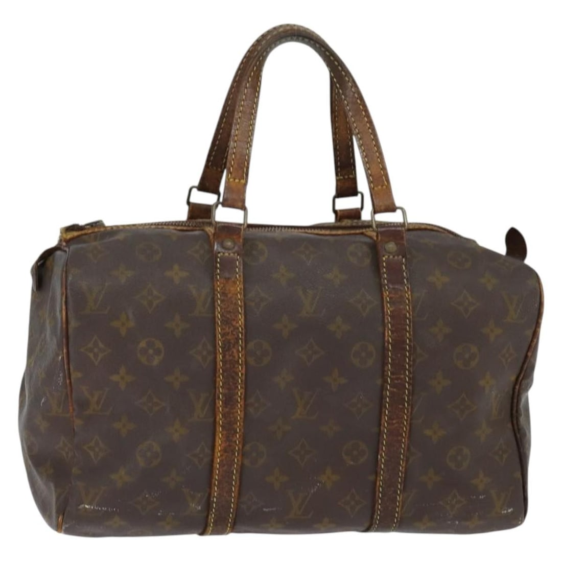 LOUIS VUITTON Monogram Sac Souple 35 Boston Bag M41626 Authentic: LOUIS VUITTON Monogram Sac Souple 35 Boston Bag M41626 Authentic This LOUIS VUITTON Monogram Sac Souple 35 Boston Bag is a classic piece from the renowned French luxury brand. Crafted from durable Mon