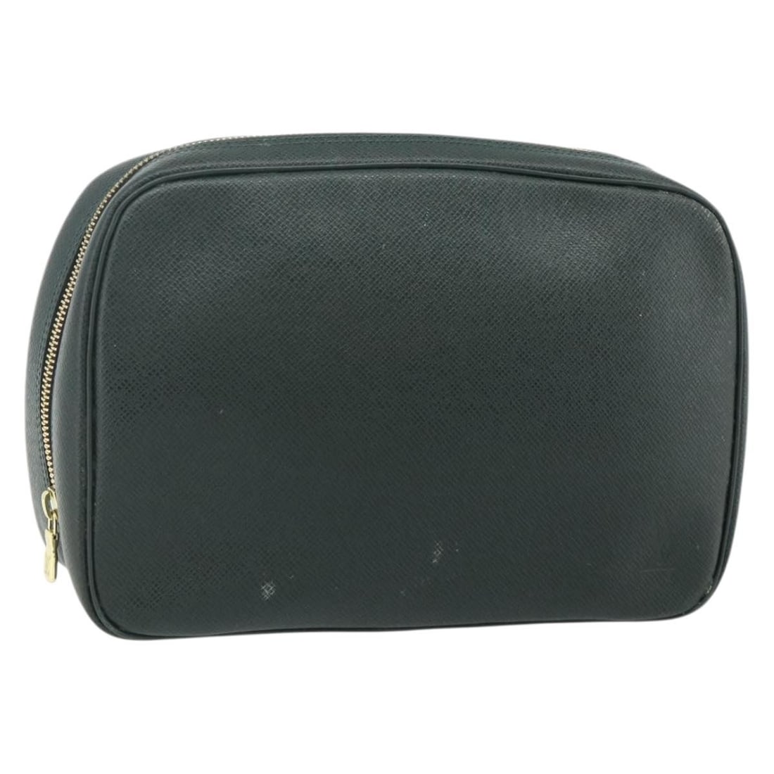 Louis Vuitton Taiga Epicea Trousse Toilette GM Clutch M30214: Louis Vuitton Taiga Epicea Trousse Toilette GM Clutch M30214 This Louis Vuitton Taiga Trousse Toilette GM clutch bag is crafted from Taiga leather in the Epicea colorway. Designed for women, it featur
