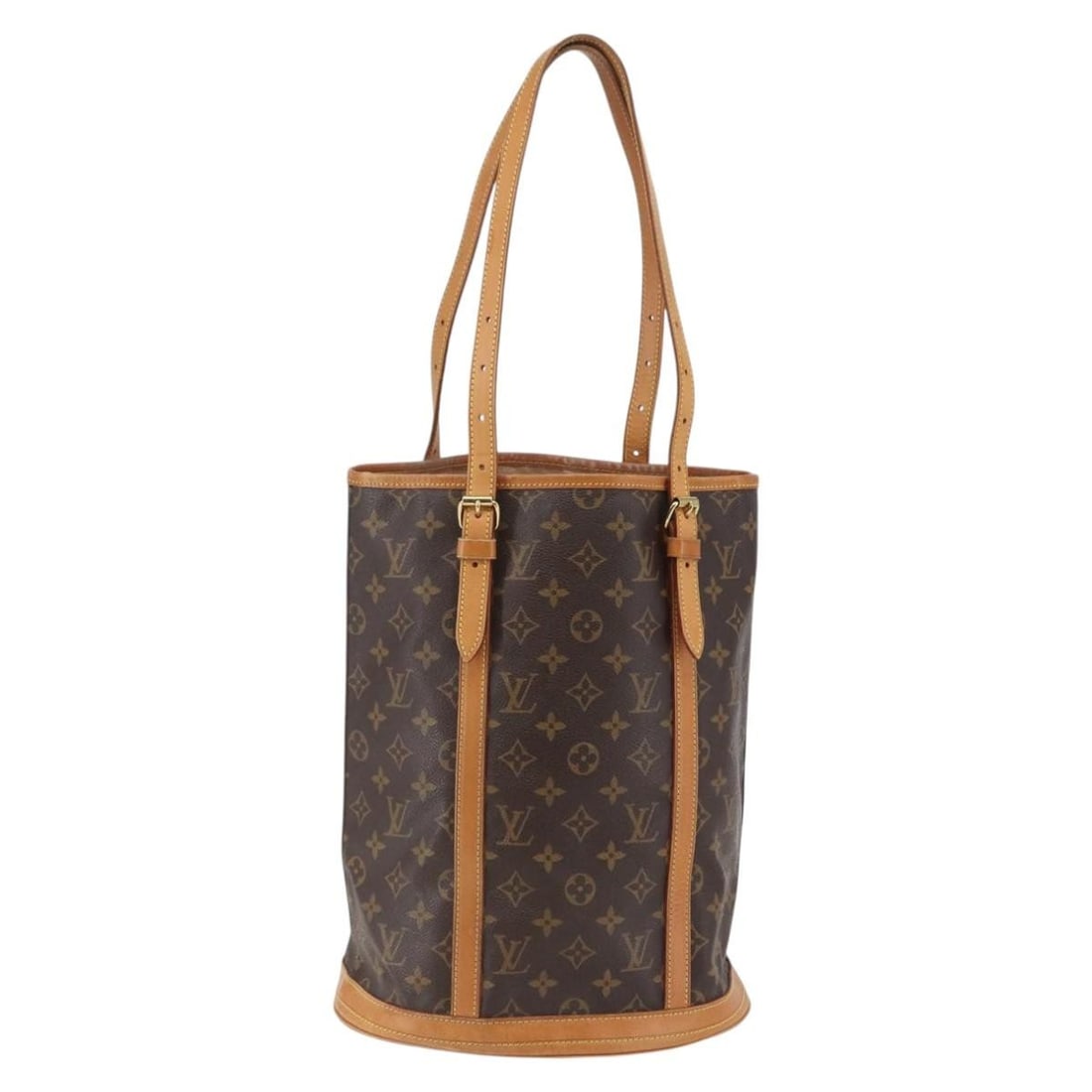 Louis Vuitton Monogram Bucket GM Shoulder Bag M42236 France Auth: Louis Vuitton Monogram Bucket GM Shoulder Bag M42236 France Auth This LOUIS VUITTON Monogram Bucket GM Shoulder Bag (M42236) is a stylish and functional accessory, perfect for daily use. Crafted from 
