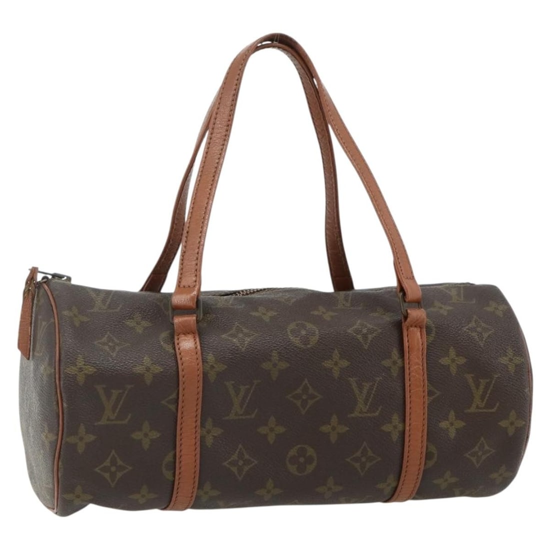 Louis Vuitton Papillon 30 Monogram Canvas Handbag M51385 France: Louis Vuitton Papillon 30 Monogram Canvas Handbag M51385 France This Louis Vuitton Monogram Papillon 30 handbag features the iconic Monogram Canvas and classic cylindrical silhouette. Designed for wom